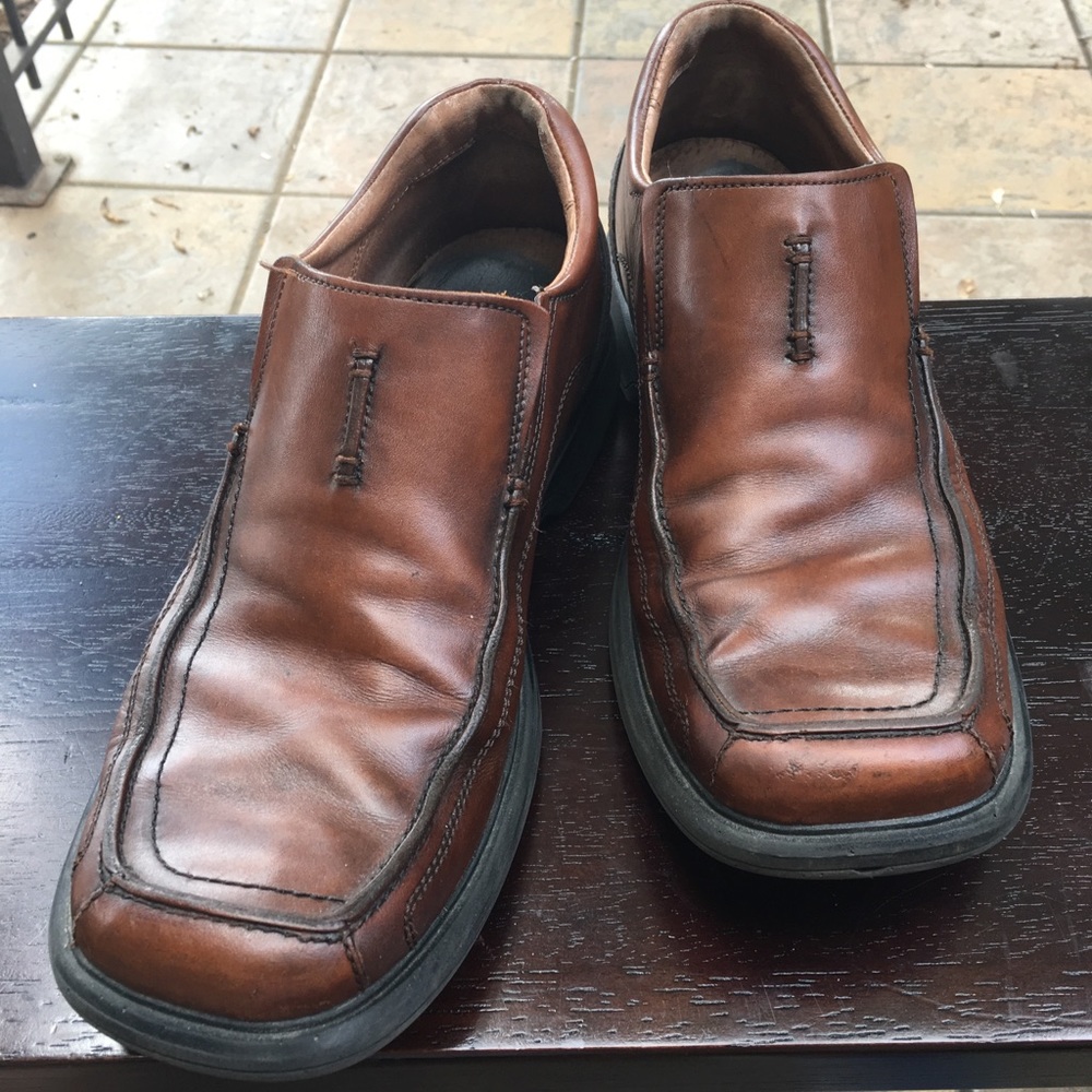 Brown Clark’s Dress Shoes